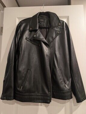 torrid Black Faux Leather Biker Jacket
